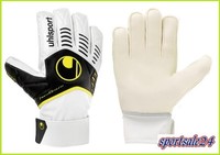 Uhlsport Torwart-Handschuhe " Ergonomic HG SL " weiss/schwarz/fluo-gelb NEU