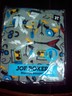 NIP BOY'S JOE BOXER GREY MUSICAL PRINTED FOOTED BLANKET SLEEPER SZ 4T