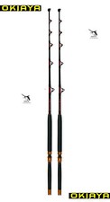 Okiaya Composit 80-130Lb "The Bosshoss" Saltwater Big Game Roller Rod Set of 2