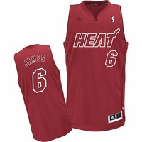 NBA Trikot/Jersey Revolution30 Swingman MIAMI HEAT Lebron James #6 rot Alternate