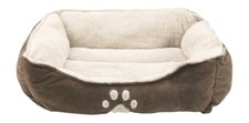 Pet Dog Cat Sofa Bed Soft Machine Wash Portable Paw Print Medium Size Pillow New