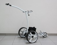 Elektro Golftrolley HGT-SP X2 Pro I, WHITE-LINE , 350 Watt, zerlegbar