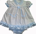 Adult Baby Sissy Light Blue Modest Baby Dress Set ღஐƸ̵̡Ӝ̵̨̄Ʒஐღ Binkies_n_Bows