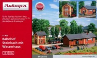 Auhagen 11435 H0 - Bahnhof " Steinbach " mit Wasserhaus NEU & OvP