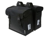 Basil Mara XXL schwarz 47 liter Doppelpacktasche Fahrrad Gepäckträger Tasche