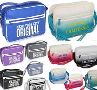 NEW YORK" (NEU) ORIGINAL Tasche SCHULTASCHE UMHÄNGETASCHE SPORTTASCHE Amerika NT