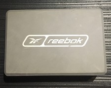 *Reebok* Yoga Block Foam Brick Exercise Fitness Yoga Pilates 9x6x3 Gray