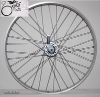 Hinterrad 28" Felge mit 7-Gang Nexus Nabenschaltung + Zubehör silberfarben