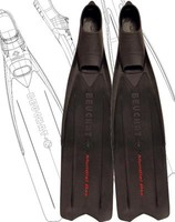 BEUCHAT Mundial One - die Allround- Apnoeflosse, Tauchflossen