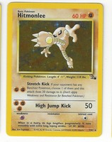 CCG 260 Pokemon Hitmonlee Foil aus Fossil Set