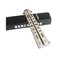 Outdoor Survival Camping Tool folding Knife and Fork Bottle Opener Stainless 