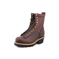 Chippewa 8" Redwood Logger S/T Herren US 13 Braun Arbeitsstiefel 4184