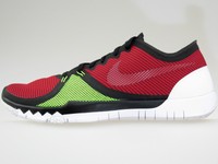 Nike Free Trainer 3.0 V4 rot/grün - 40, 41, 42, 43, 44, 45, 47 # 749361-066