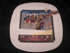 Eve Licea - The Story Of Christmas Plate - Journey Of The Magi - New - Coa Box