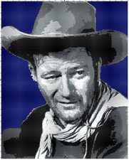 John Wayne Afghan Crochet Graph Pattern By Alta's Crafts