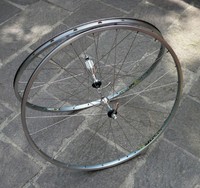 RETRO Laufradsatz Campagnolo PROTON-HPW/RECORD Naben WHEELS Shamal-Ära BESTzust.