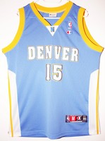 Champion NBA Basketball Denver Nuggets #15 Anthony Authentic Trikot/Jersey 40 M