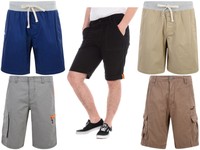 Mens Puma Mens Chino Cargo Causal Summer Sports Shorts  