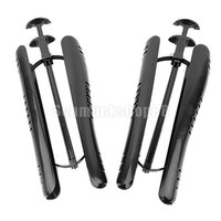 1 Paar 32 cm Schwarz Schuhspanner Stiefelspanner m Griff