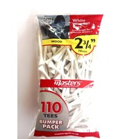 White Wooden Tees 2 3/4″ 110stk