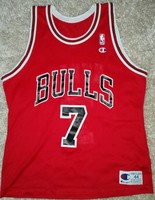 Original Champion usa Nba Trikot jersey chicago bulls Toni Kukoc wie neu tiptop