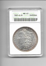 1901 O Morgan Dollar Ancas Ms 61