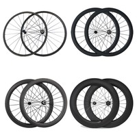 24mm 38mm 50mm 60mm 88mm Drahtreifen Carbone Laufräder Fahrrad Laufradsatz 700C