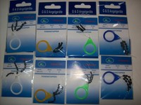 120 Schnurstopper,8 P,Posenstopper,Angelzubehör,Gummistopper,Fadenstopper,10