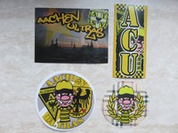 4 Aufkleber Ultras Aachen - TSV Alemannia Aachen - Ultras