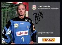 Björgvin Gustavsson Autogrammkarte SC Magdeburg Original Signiert + A 103348
