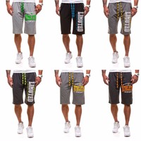 Shorts Hose Herrenhose Bermudas Motiv Sporthose Kurzhose Print Mix Kurze 7G7 WOW