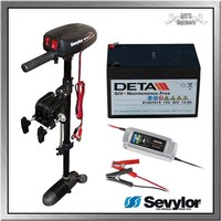 Sevylor SBM 18 12 V Elektromotor Set mit 12 Ah Batterie und Ladegerät