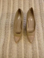 Peter Hahn Pumps Größe 42 Vollleder glatt Leder und Wild leder beige Cremé NEU!