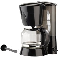 PEARL Kaffeemaschine KF-115 mit Mehrweg-Filter, 680 W, für 10 Tassen