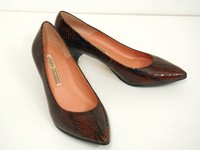 Wunderschöne * BUFFALO LONDON * Pumps Gr. 37 Braun Echtleder