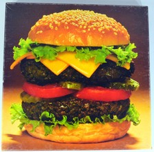 Springbok Pass The Ketchup Hamburger Puzzle Over 500 Pieces Used Made USA