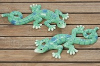 Eidechse Jimi 23 cm NEU Gecko Echse (438980) Gartendekoration Gartendeko