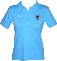 ERIMA   Damen Poloshirt 1860 MÜNCHEN Gr. M / 40 hellblau NEU