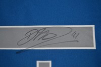 Autogramm DIRK NOWITZKI Dallas Mavericks NBA Trikot Jersey + Tibor Pleiß! Jordan
