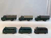 Wiking   1:87   Polizei-Konvolut mit 6 Modellen ohne Verpackung (5)