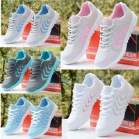 Damen Laufschuhe Atmungsaktiv Ultraleicht Sneaker Sport Freizeitschuhe EU 35-41