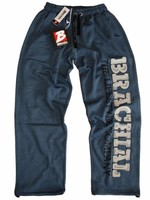 Brachial Sporthose "Gym" dunkelblaumeliert/graumeliert Bodybuilding Fitness