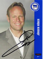 Jürgen Röber Hertha BSC Berlin 2001-02 1.SATZ TOP +A25040