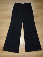 s.Oliver PANTS Model Tamy Stoffhose Businesshose leicht glänzend Gr. 38 Schwarz