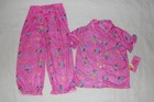 Girls Pajamas PJ Set PINK Fairies XS 4-5 S 6-6X L 10-12 NIGHTLIFE Two Piece