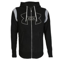 Under Armour Herren Sweatshirtjacke Kapuzenjacke sportlicher Hoodie schwarz