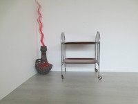 Servierwagen Teewagen Klappbar Beistelltisch 60er Jahre Bremshey Dinett 