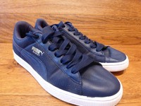 Puma Basket Navy Trainers Size UK 10 EUR 44.5