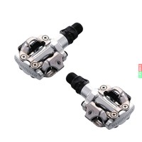 Shimano SPD Pedale PD-M 520 Shimano ohne Reflektor Fahrrad silber Clickpedale
