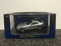 Mercedes-Benz MB SLR McLaren Silver 1:43 AUTOart